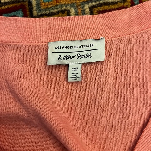 & other stories cropped pink sweater - Picture 8 of 8